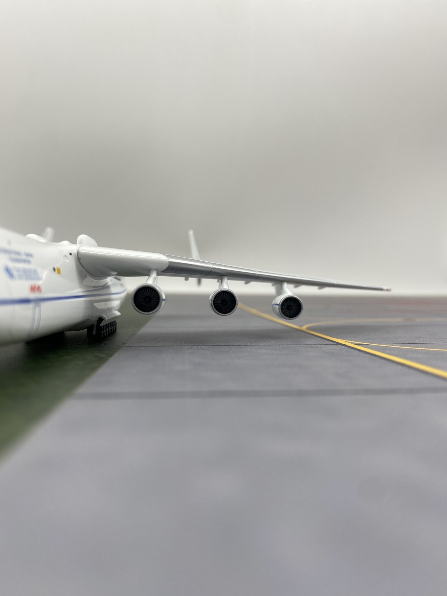 安225拼装现货herpa400比例安东诺夫an225合金一体机模型大型运输机