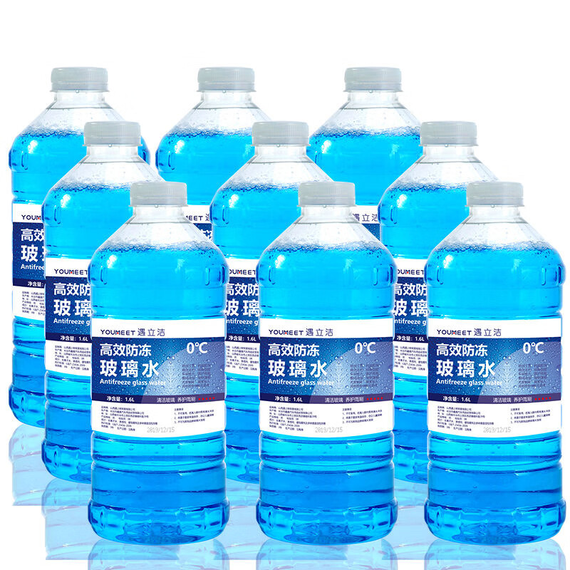 益君健奔驰专用玻璃水 6大桶 汽车水 春夏秋冬季防冻车用家用清洁剂 0
