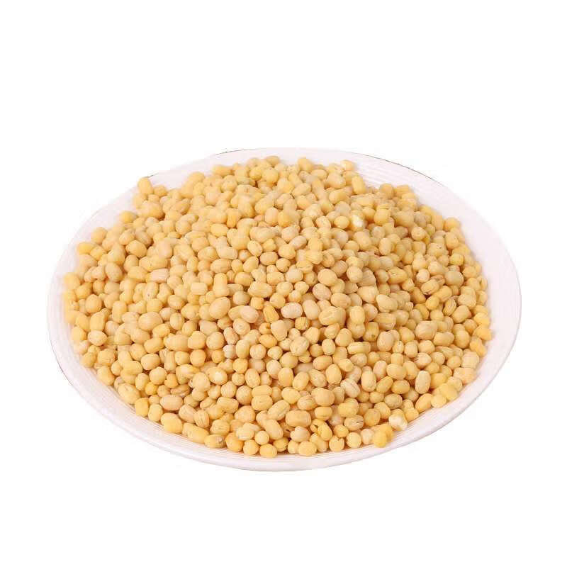 新脱皮绿豆仁去壳绿豆米烘焙去皮绿豆原料绿豆汤绿豆沙50斤装【图片
