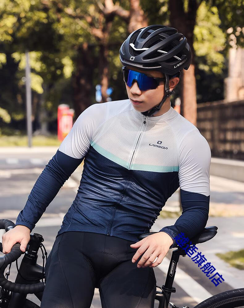 闪电骑行蝎子骑行服同款长袖骑行服春秋夏季骑行服男上衣长袖长裤装备