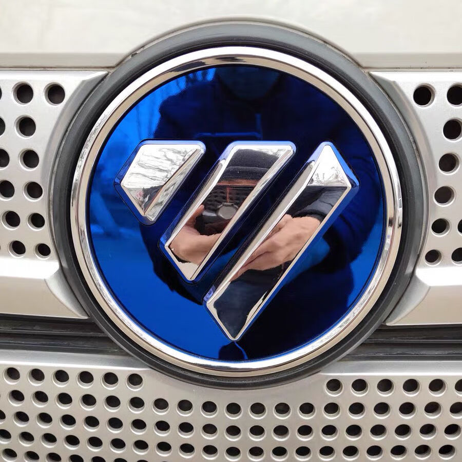 福田祥菱门碗装饰 祥菱m1门碗 祥菱m2门碗装饰 不锈钢车标改色贴【10