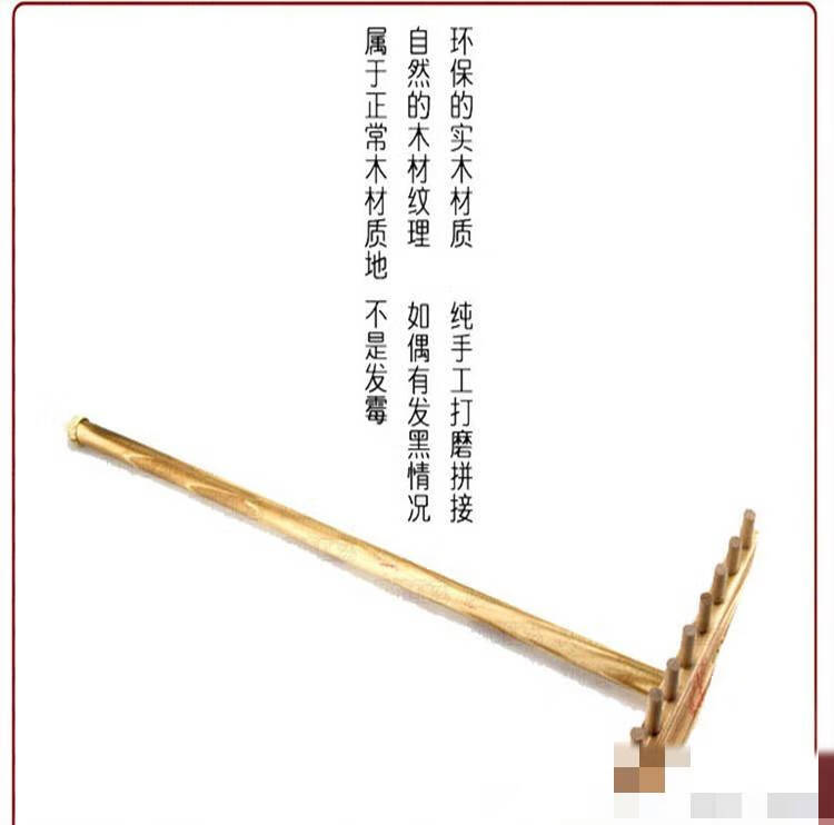 猪八戒的九齿钉耙儿童木质玩具西游记舞台表演道具景区旅游猪八戒木质