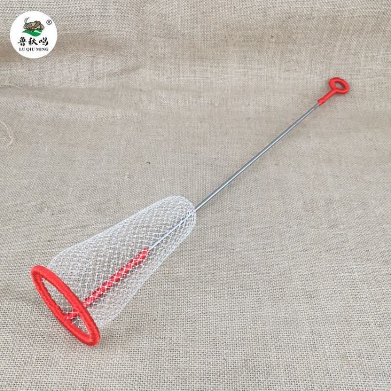 【京东推荐】捕捉斗蟋蟀蛐蛐鸣虫爬虫用品用具 304捉网 高尖抓网大口