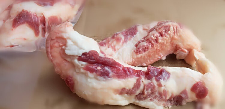 国产爽脆胸口油牛胸口朥 新鲜牛肉 500克潮汕烧烤火锅食材【图片 价格