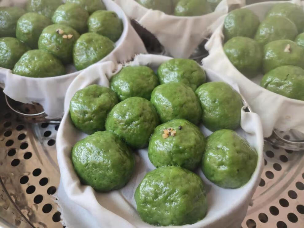 云舵 农家艾米果 江西特产青团 手工艾草麻糍清明果 赣南自制米果糕点