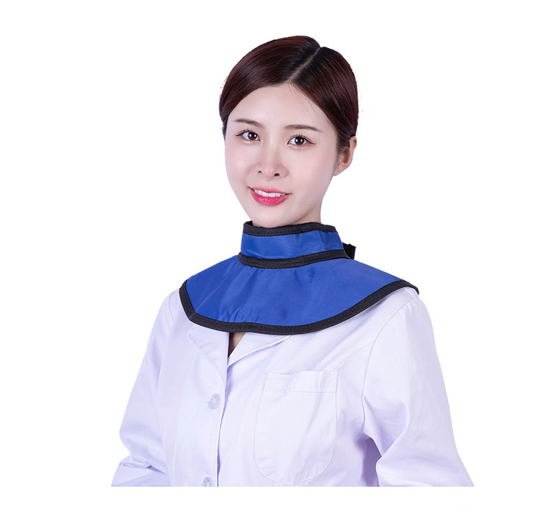 甲状腺防辐射围脖铅围脖套帽子粒子植入铅衣x射线甲状腺防护大围领
