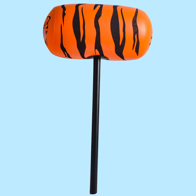 大号榔头充气锤子道具活动汽车礼品logo定千吨锤儿童充气玩具 粉色