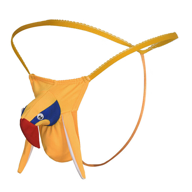 保密发货男士性感内裤带j套后空露臀丁字裤角色扮演gay同志情趣内裤鸟