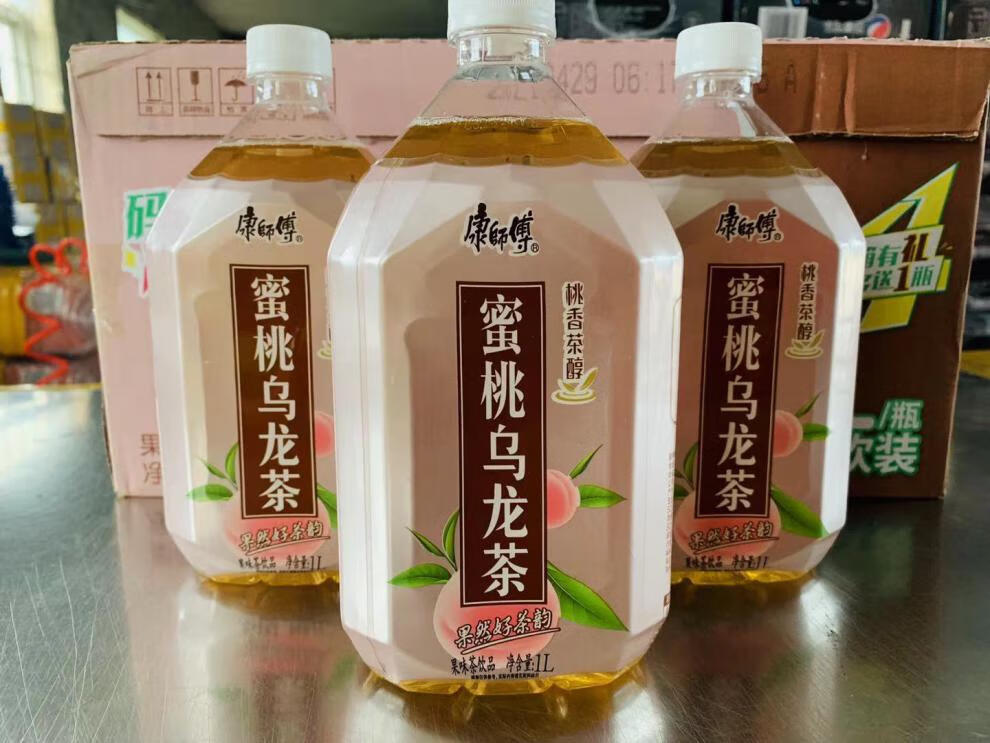 蜜桃乌龙茶 1升大瓶装 日期新 1l蜜桃乌龙4瓶【图片 价格 品牌 报价】