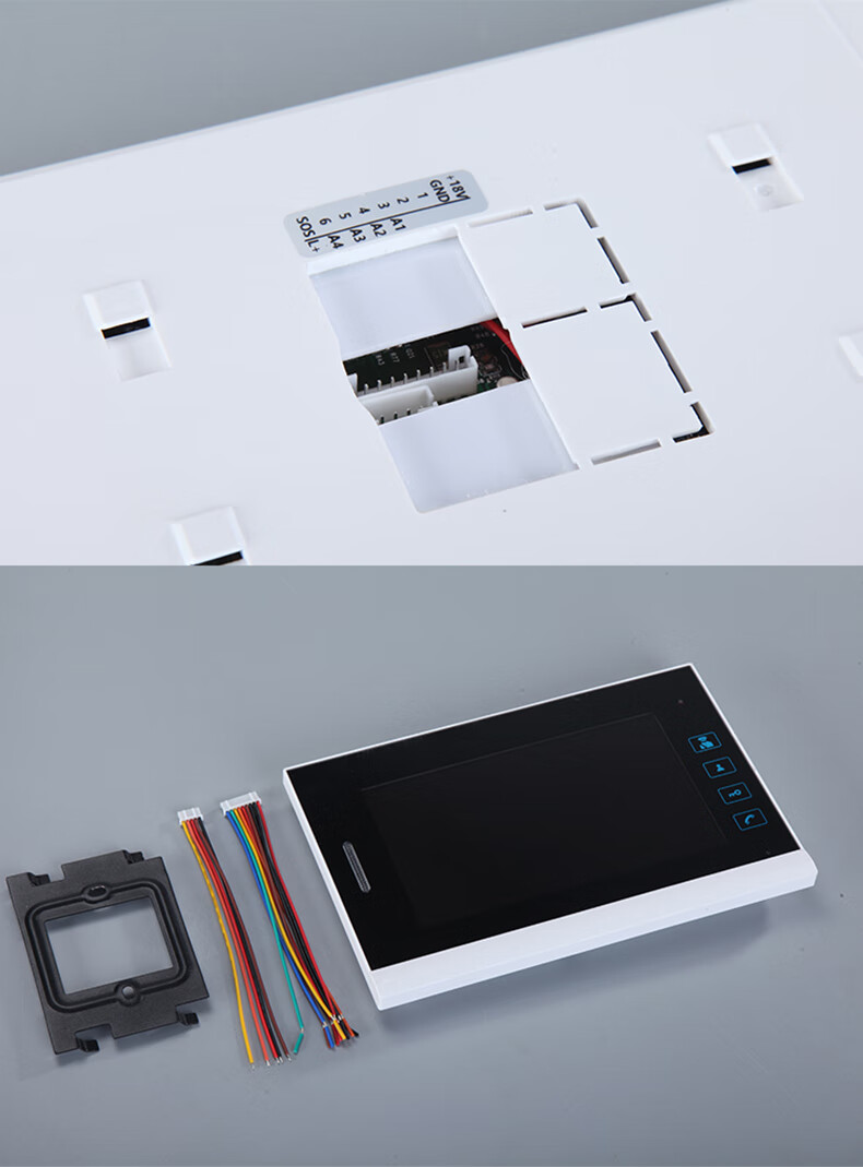 冠林可视对讲机室内机安居宝立林视得安冠林楼宇可视对讲室内机门禁