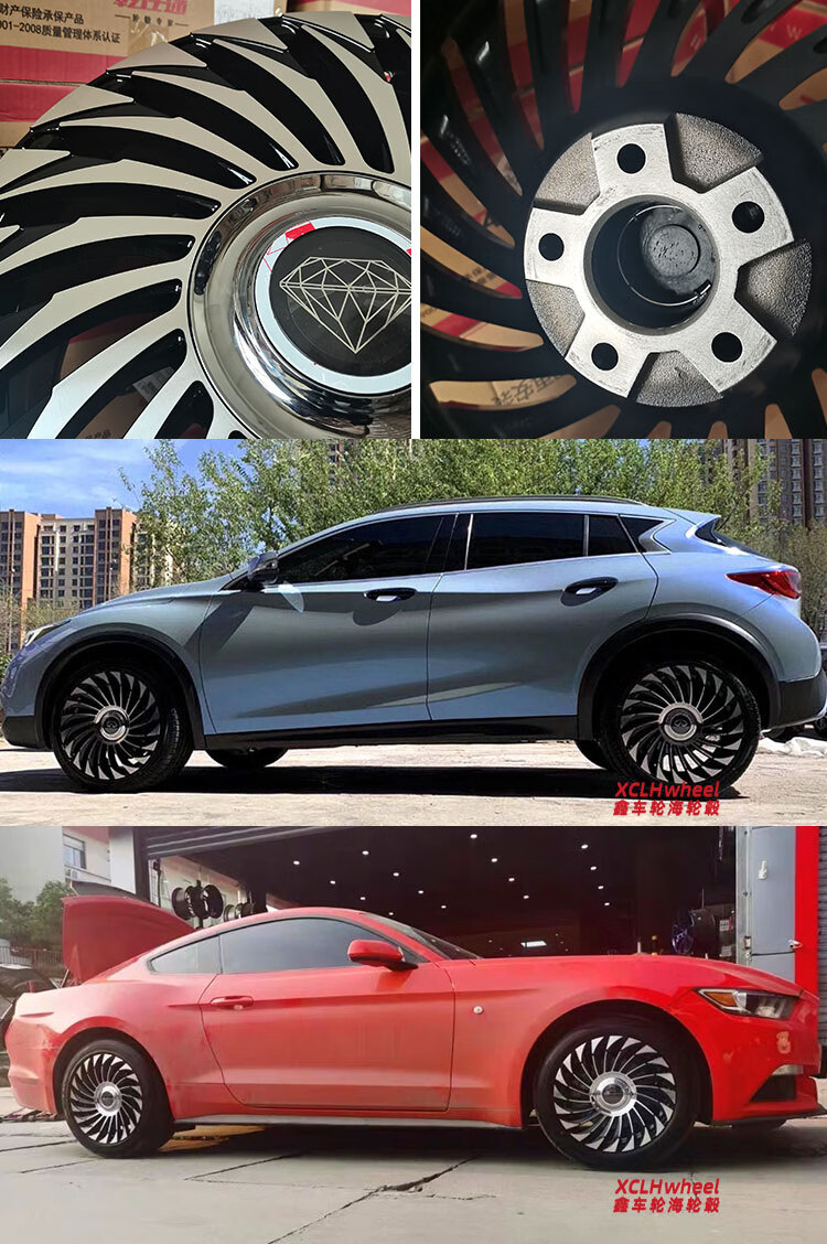 适用于别克gl8悬浮轮毂普桑捷达红旗h5埃尔法艾力绅星脉网红轮毂rew