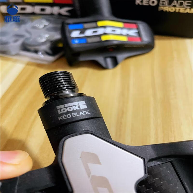 优选 look锁踏法国lookkeo2maxbladecarbon陶瓷钛轴碳纤维公路车锁片