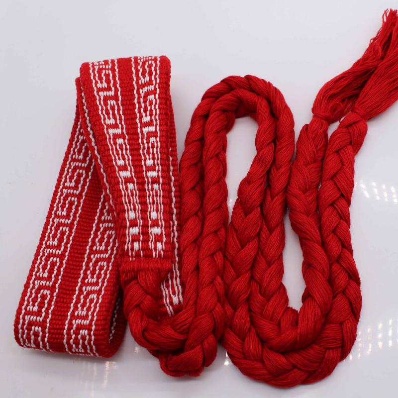 cicodaa长城武术腰带练功带气功带帆布腰袋板袋腰带太极拳腰带武术