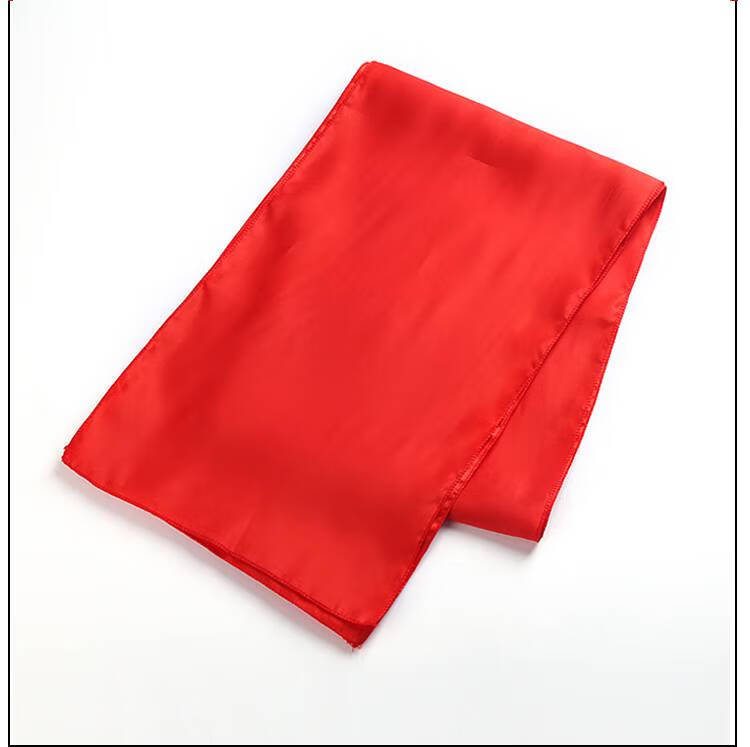 广场舞彩绸 混天绫红绸带舞蹈带棒长绸带跳舞彩带广场腰带红色绸布