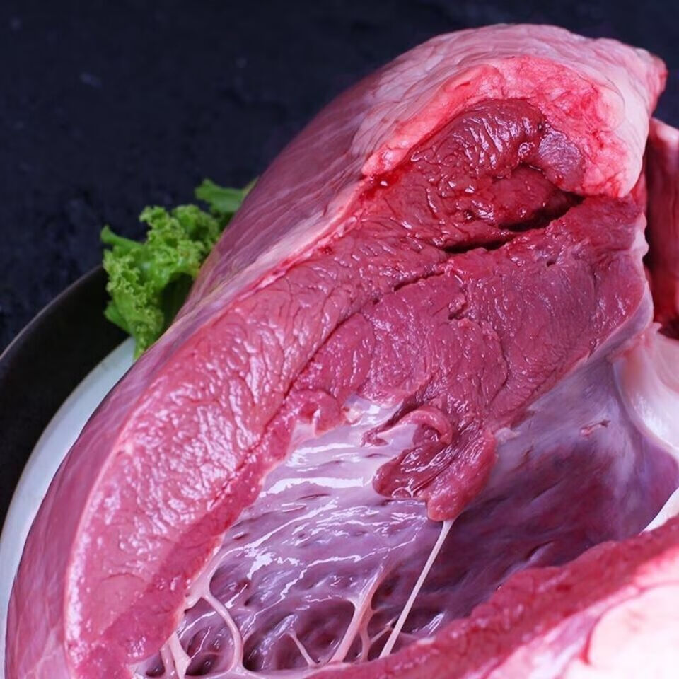 牛心 黄牛 保证 三斤装整个拍两份冲销量 可批发 农家牛心整个(约三斤