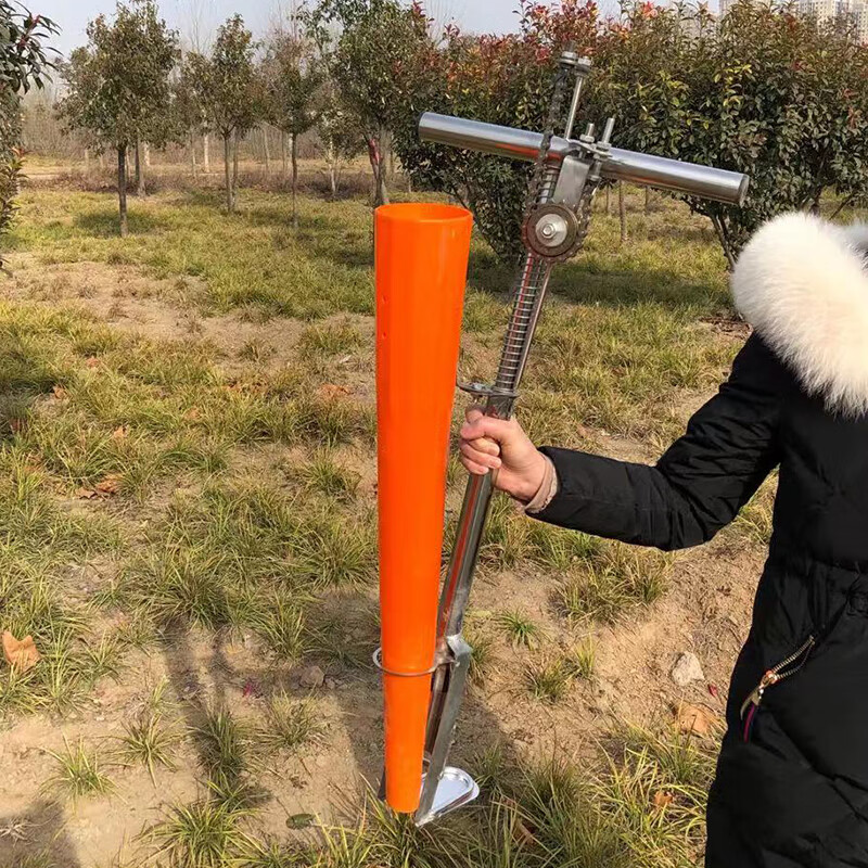 栽苗神器农用工具种辣椒苗神器种瓜插苗种菜打坑打洞移栽器种植器