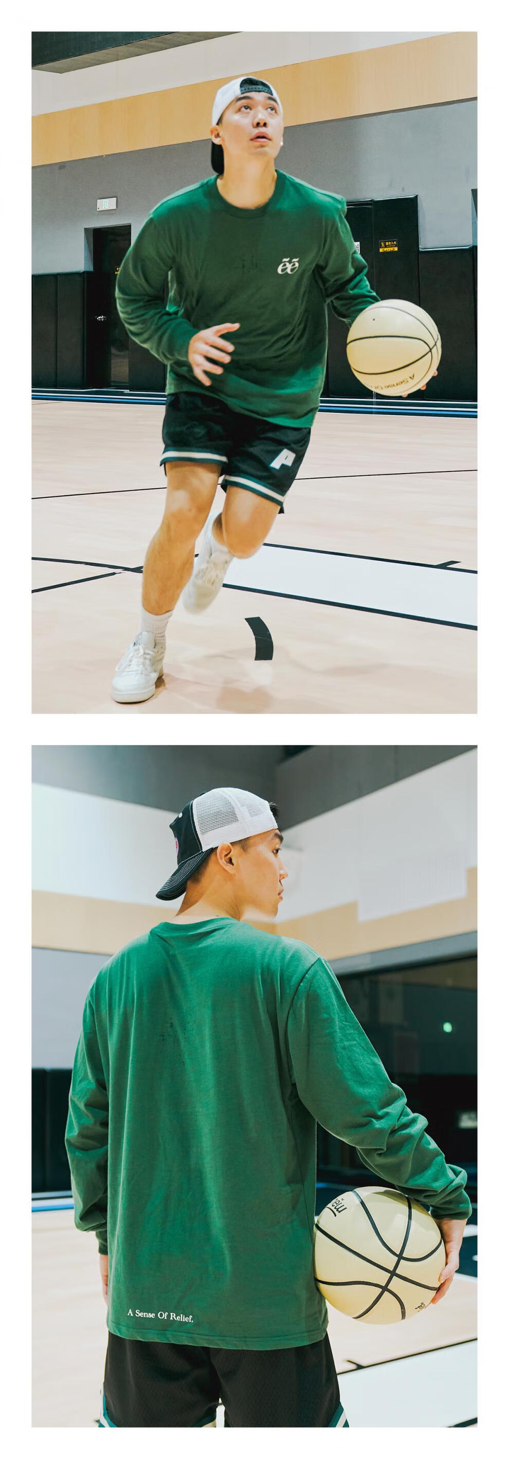 phew潮牌长袖t恤秋季情侣印花圆领上衣男女美式宽松潮流衣服 黑色 m