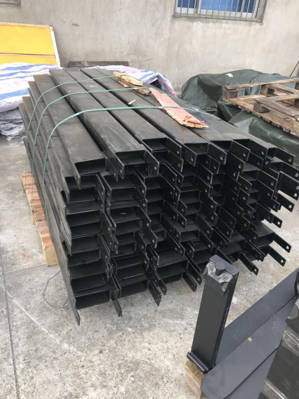 合力杭叉车1-5吨货叉套加长套延长套插套铁靴脚套叉齿套 3-3.