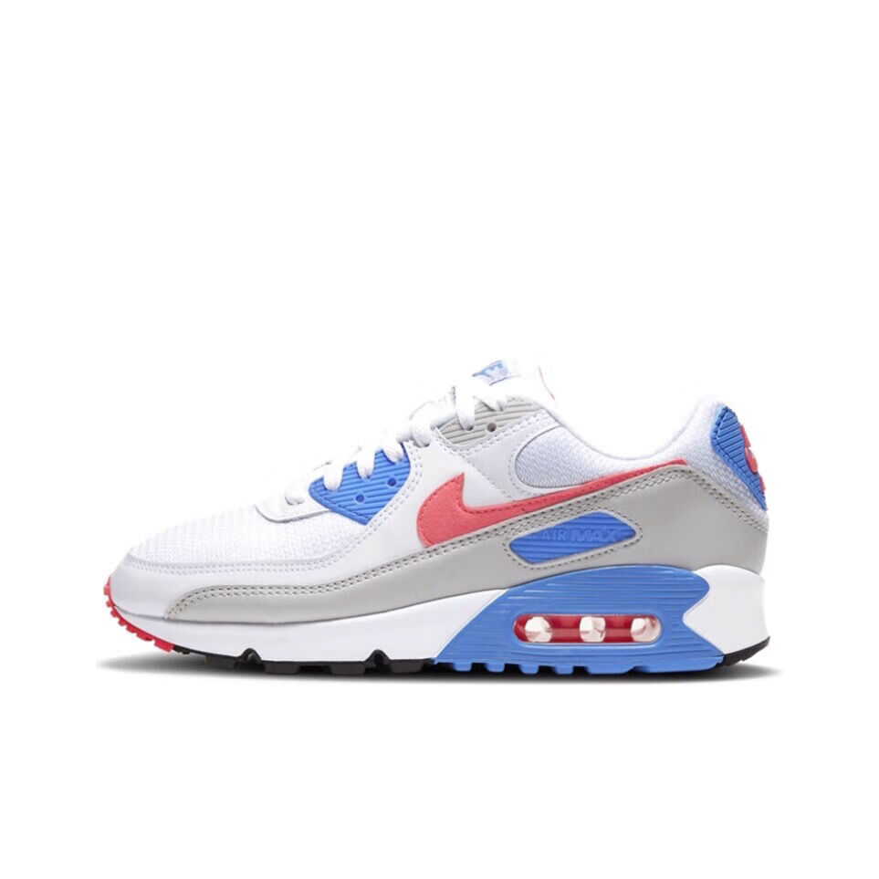 【自营官方旗舰店】新款air max 90 hot coral 白蓝红 复古气垫鞋