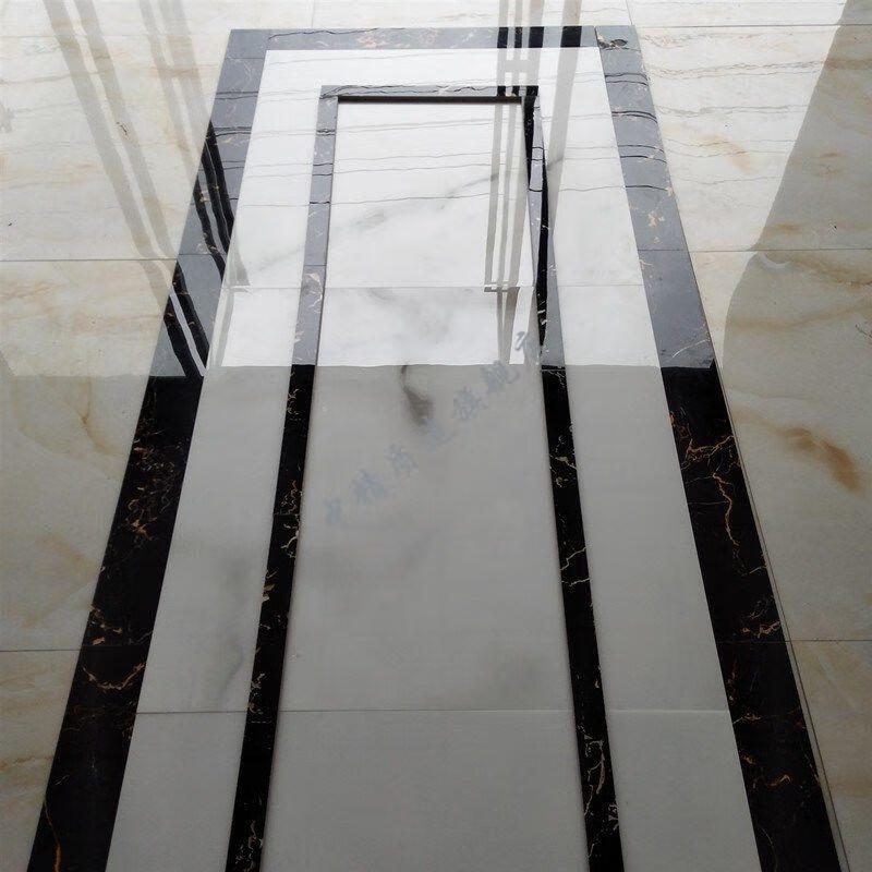 客厅黑金花地脚线踢脚线瓷砖100x800道波打线地砖门槛石砖定做黑金花