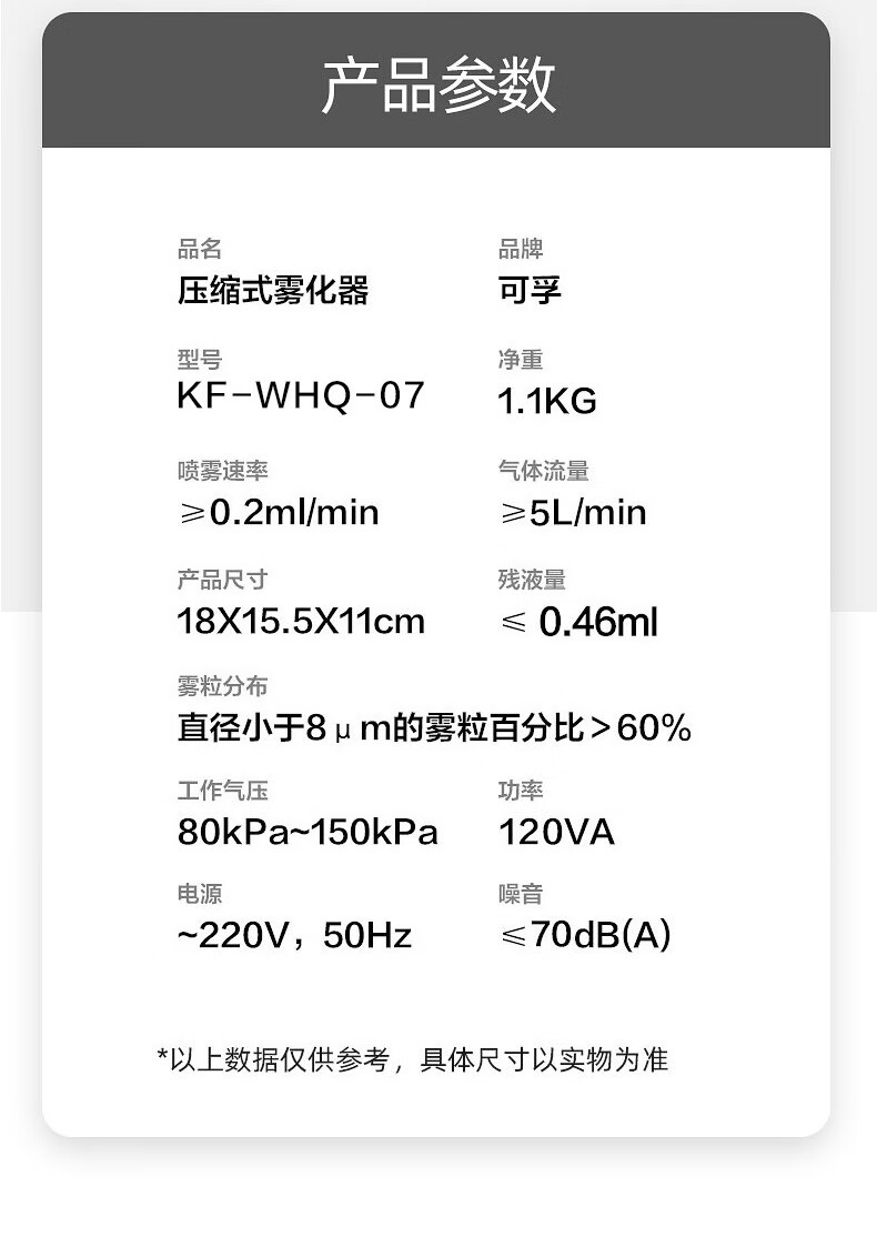 医用雾化机家用儿童雾化型化痰大人小婴儿宠物猫咪雾化器顺丰升级款