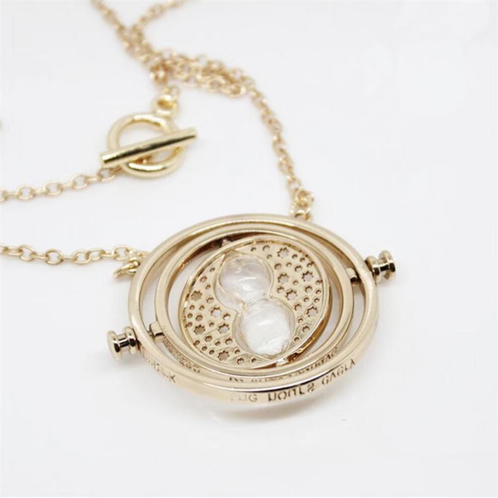 哈利波特周边项链哈利波特赫敏时光时间转换器死亡圣器沙漏复古配饰