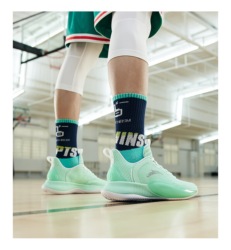 【轻骑兵6代】安踏篮球鞋男kt汤普森实战低帮球鞋透气缓震运动鞋官方