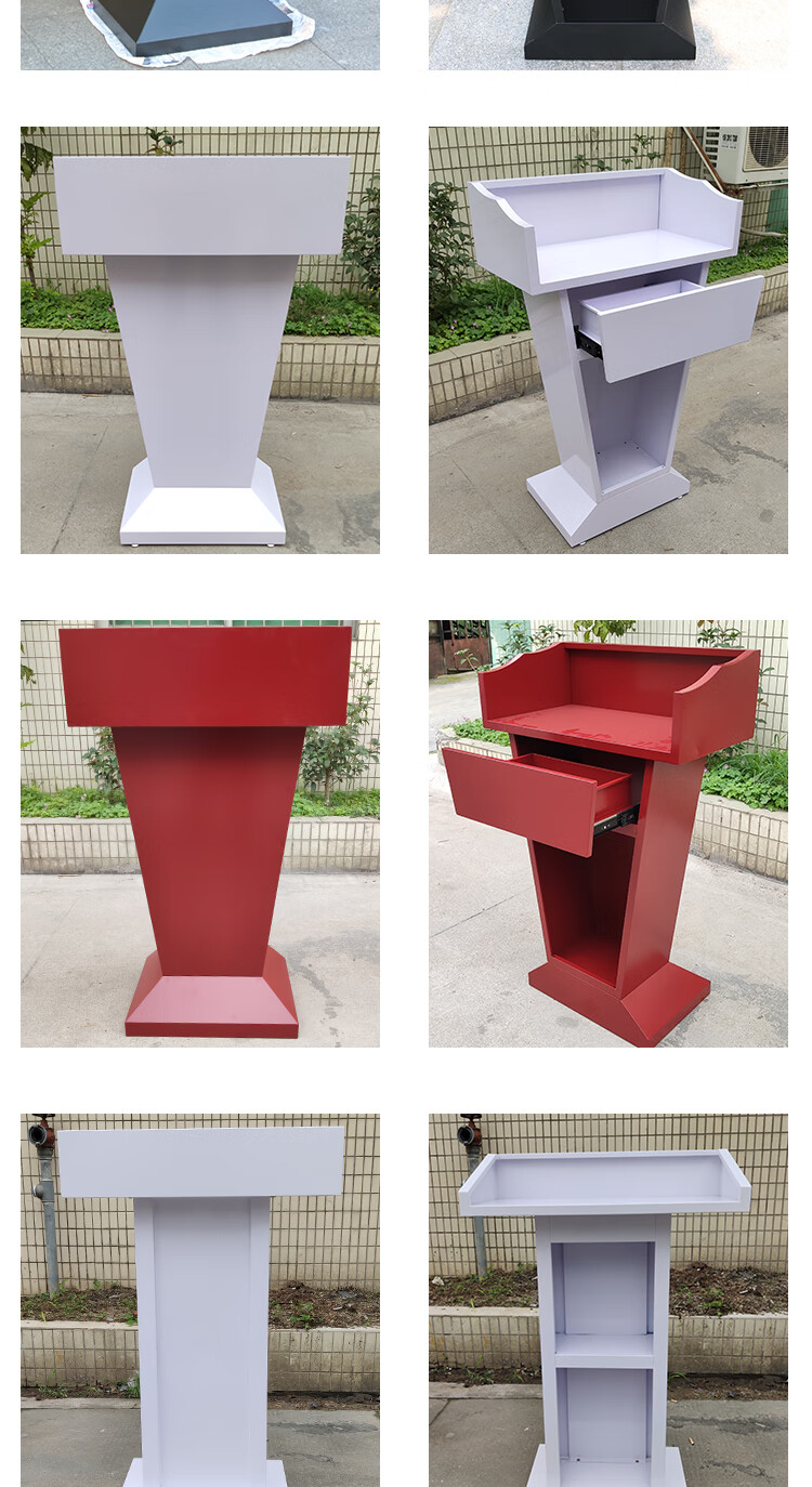 芸婷 户外不锈钢演讲台物业岗亭台礼宾台登记台咨询咨客台迎宾台接待
