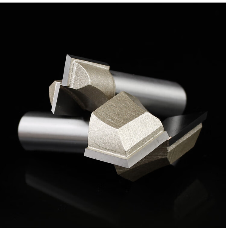 台湾雅登公制清底刀木工雕刻机刀具开槽刀平底铣底刀修边机锣刀头