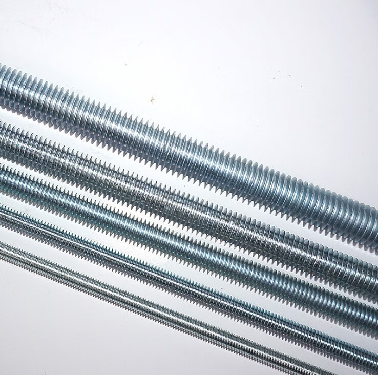 镀锌国标3米通丝吊杆牙条全螺纹丝杆轻钢龙骨吊顶专用m6m8m10m12 m6*3
