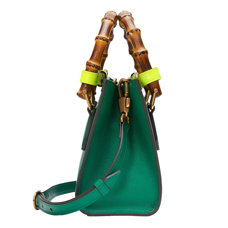 【买手代购】gucci古驰古奇女包新品单肩包竹节迷你托特包手提包 17