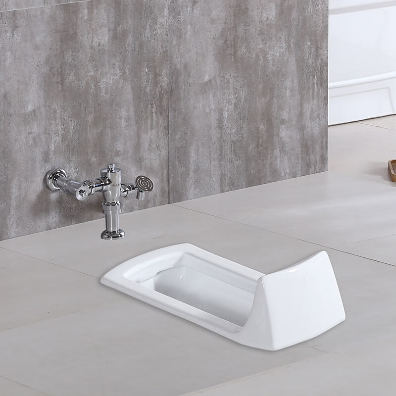 totool蹲便器冲洗阀蹲坑带水箱蹲厕防臭大便器糜榭尔cw8rb蹲便器