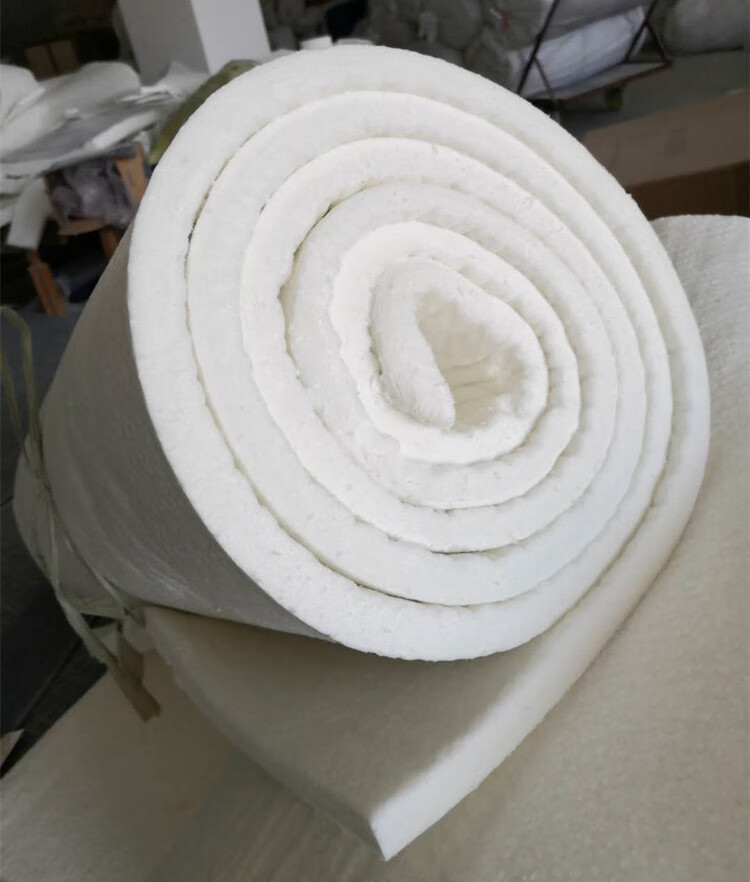 硅酸铝陶瓷纤维毯保温管蒸汽管道锅炉房窑炉隔热防火保温棉毯厚度8mm