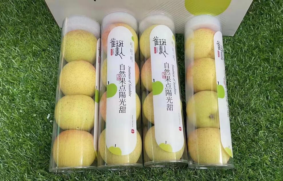 现货王林品种正宗雀斑美人苹果试管小苹果一桶4个装小果2罐起 1500g
