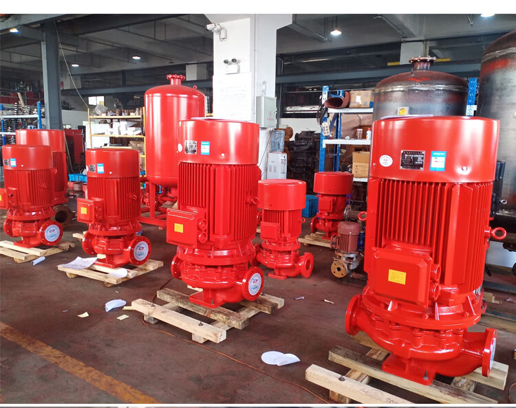 家用消防泵增压稳压设备室内外消火栓泵喷淋泵消防长轴泵管道增压水泵