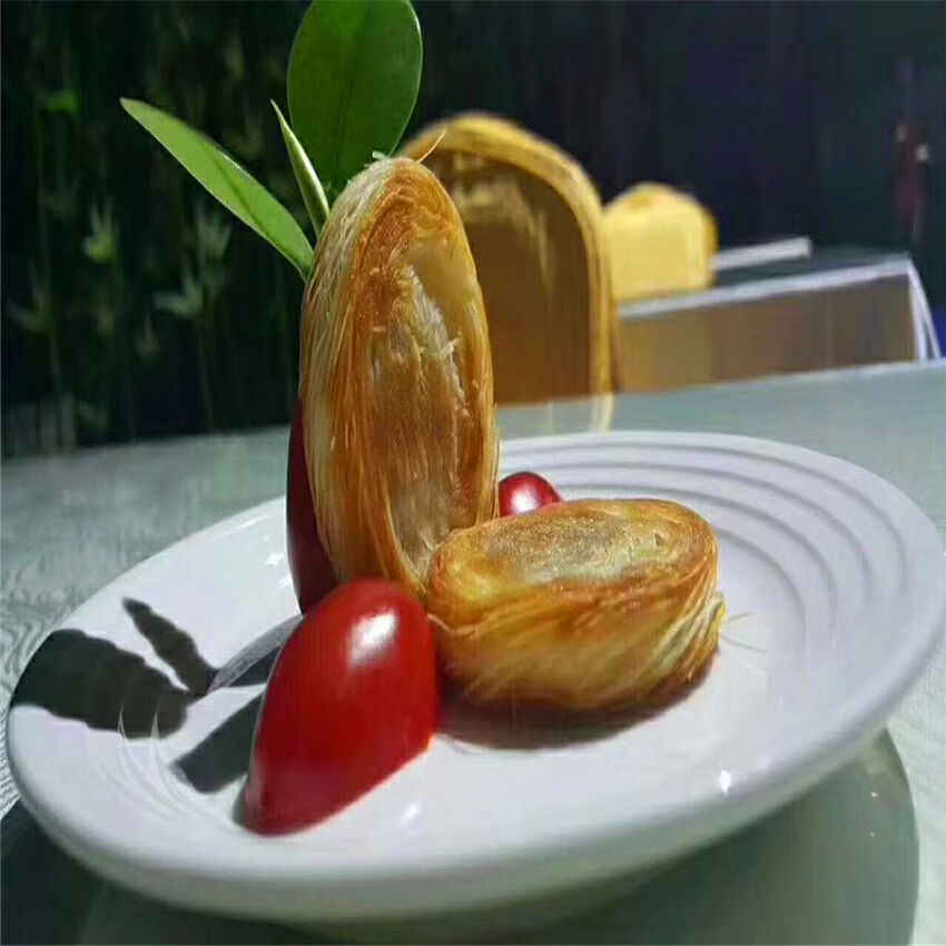 金丝饼千丝饼 稼轩康金丝饼豆沙馅300g千丝饼传统糕点每袋10个餐厅