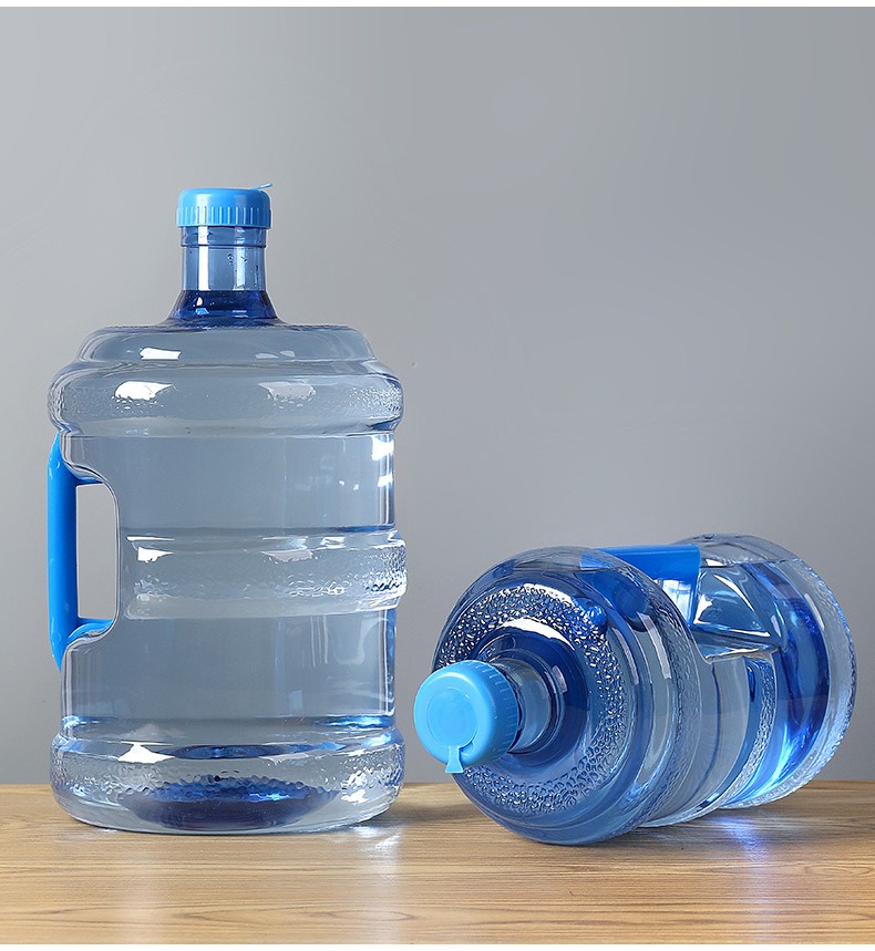 纯净水桶 饮水桶家用塑料带盖空桶桶装矿泉水大桶饮水机桶装水桶 7.