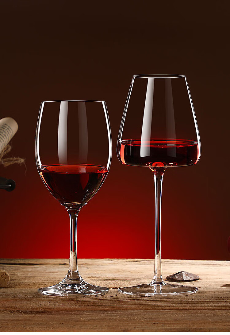 加厚红酒杯高脚杯家用玻璃大小号香槟葡萄酒杯子鸡尾酒杯白兰地杯 460