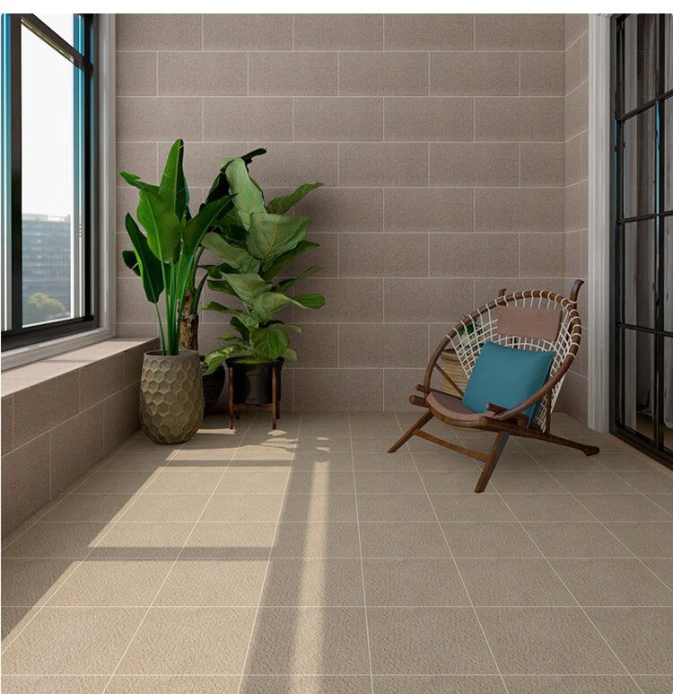 别墅外墙砖 花岗岩麻石瓷砖300x600别墅外墙砖阳台庭院600x1200白黄