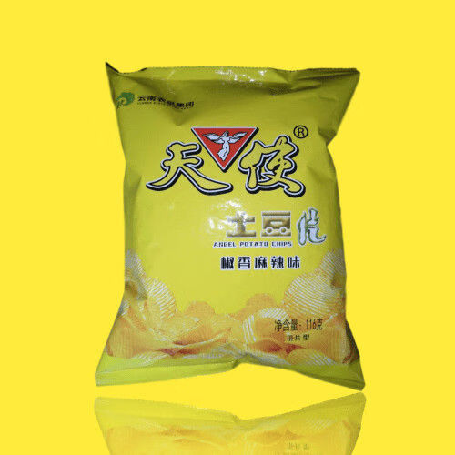 天使土豆片薯片50g108g116g麻辣番茄烧烤味108g椒香麻辣味5包4月生产