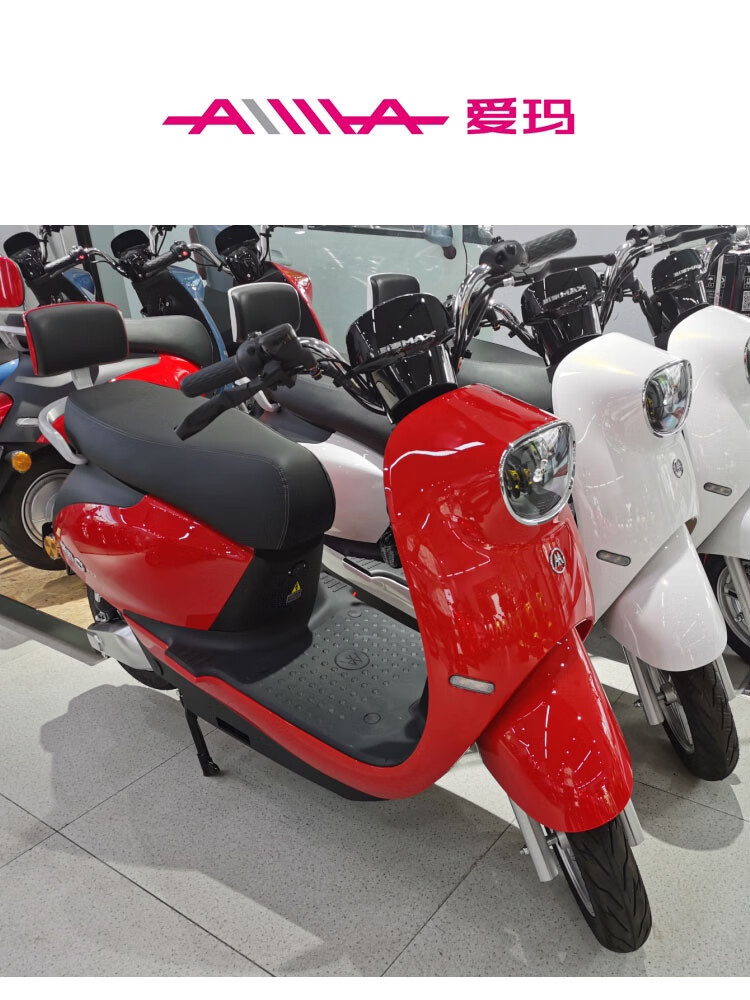 爱玛电动车后视镜原装雷拉q312小乔8mm凸面原装反光倒车镜雷拉q312