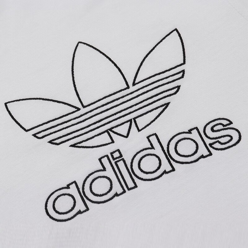 adidas阿迪达斯三叶草男装 2020夏季新款圆领宽松运动上衣时尚logo