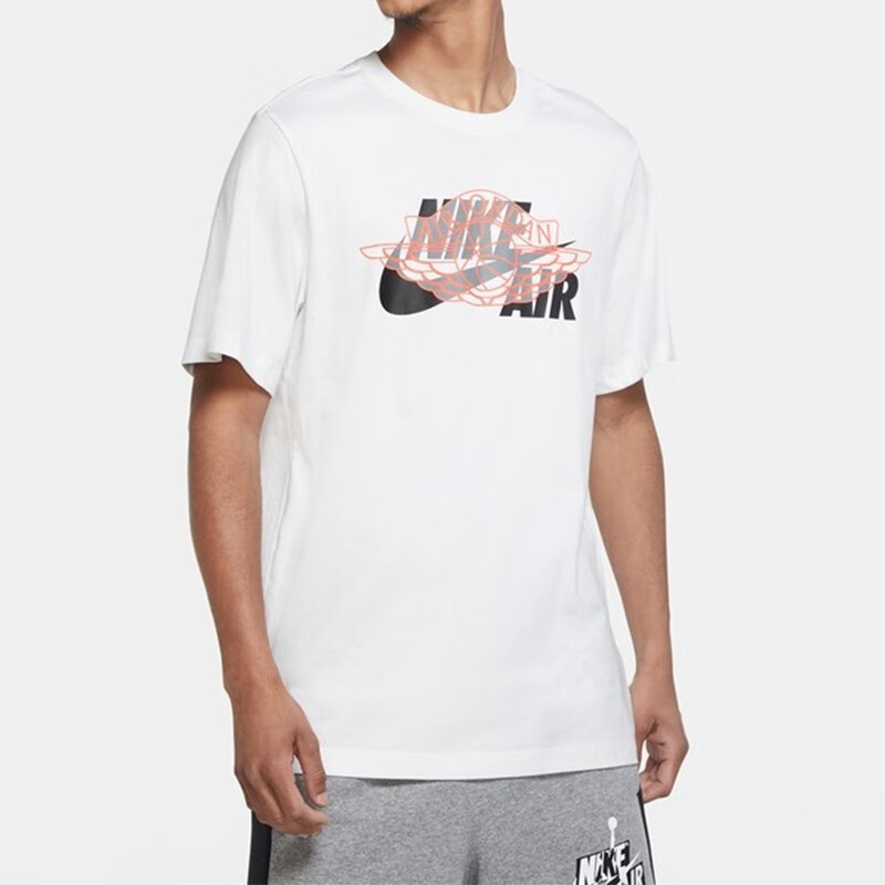 nike耐克t恤男装 2020新款jordan飞翼圆领宽松运动服篮球休闲上衣cu