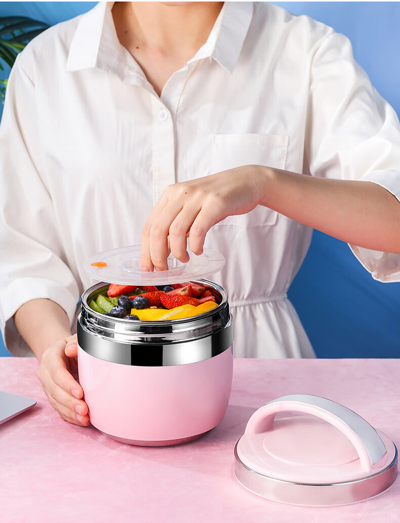 特百惠(tupperware)同款保温饭盒上班族家用便携多层饭桶小学生专用