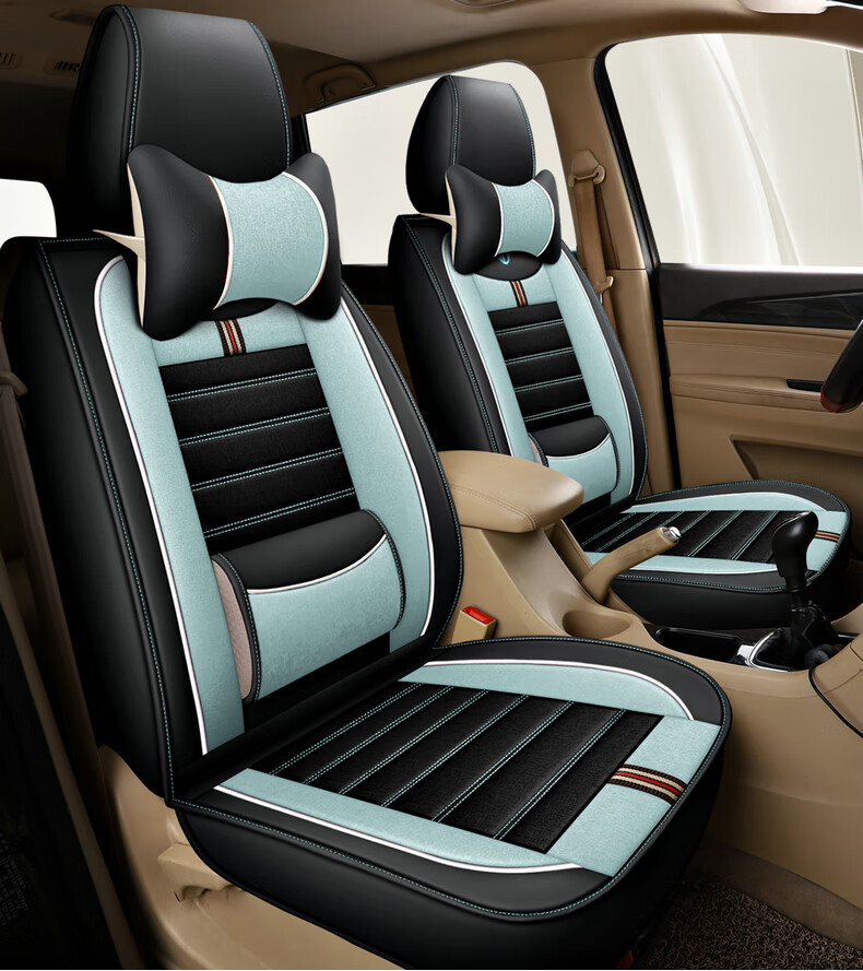 五菱宏光s3宝骏730座套四季麻布七座专用全包五菱宏光s荣光车坐垫五菱