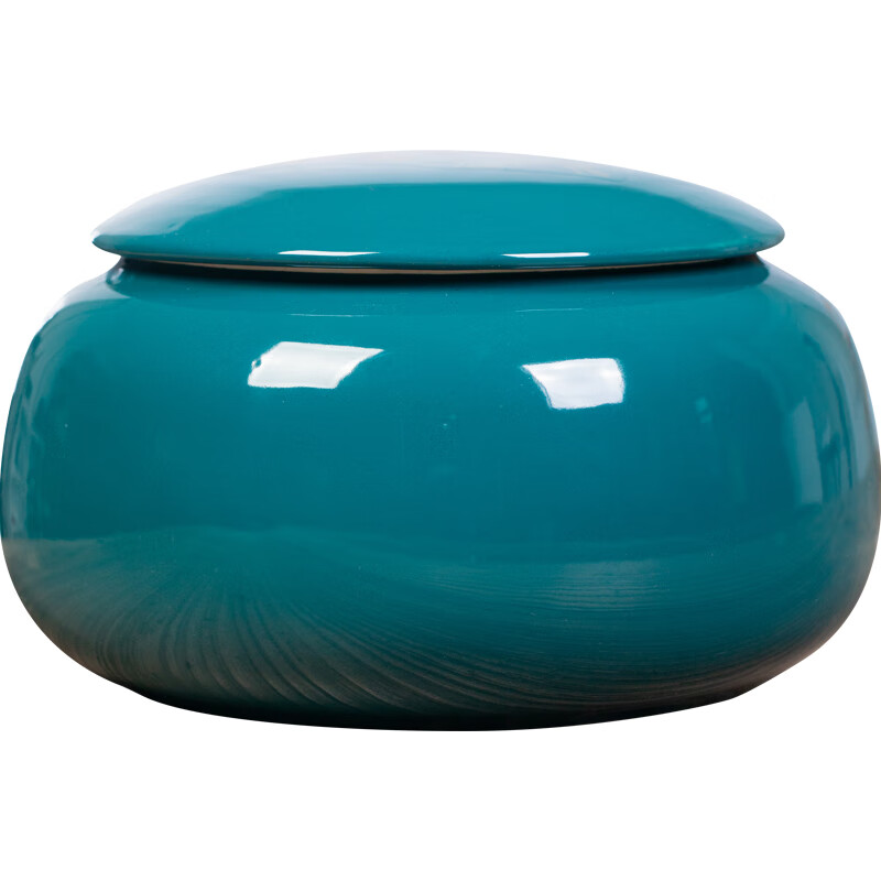 空盒茶叶罐陶瓷密封罐绿茶礼盒套装精品盒子空盒包装一斤logo意境红色