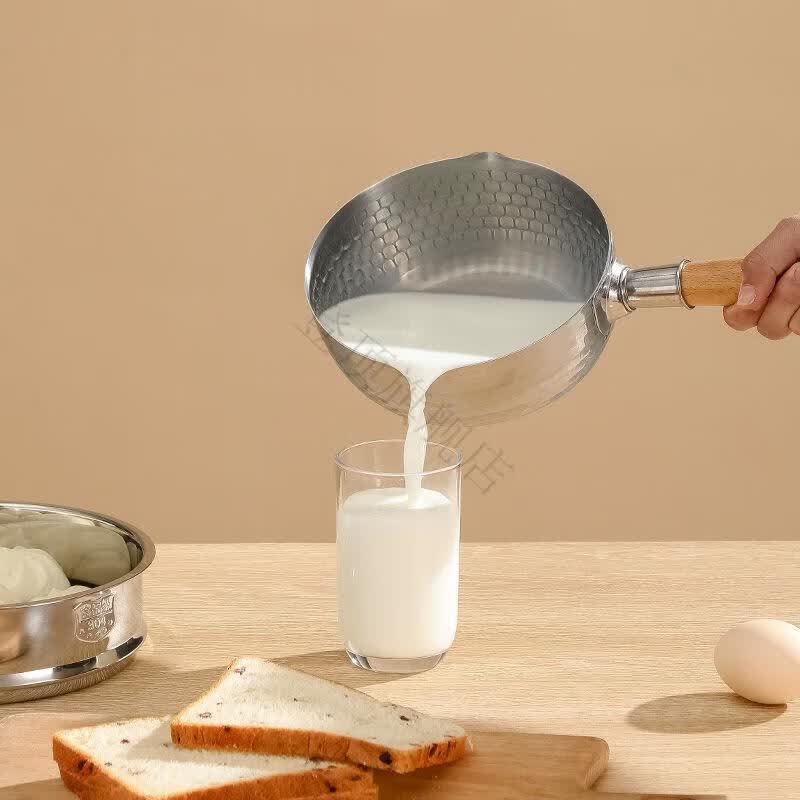 小15米(m15i)生态米家同款日本430不锈钢加厚雪平锅网红锅家用奶