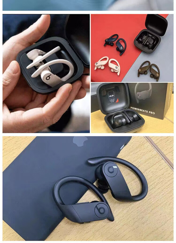 beats power pro真无线蓝牙耳机入耳式hifi魔音运动苹 云彩粉 官方