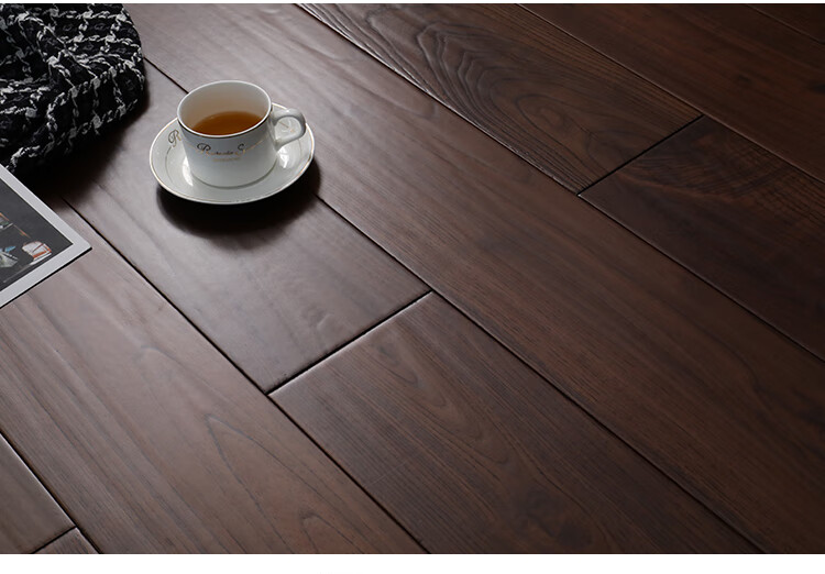 橡木地板纯实木 实木地板原木金刚柚木橡木灰色室内家用卧室 721深柚