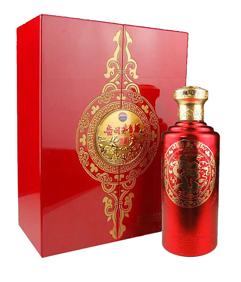 晟藏老酒贵州茅台酒53度茅台贵宾礼盒酱香型白酒收藏送礼红贵宾龙年